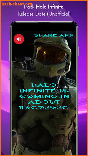 Halo Infinite - Release Countdown (Unofficial) screenshot