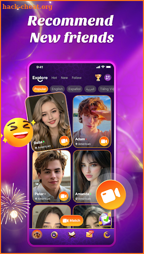 Haloup - Video Chat And Party screenshot