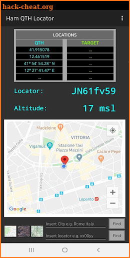 Ham QTH Locator Pro screenshot