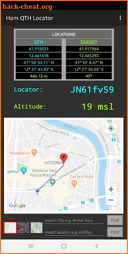 Ham QTH Locator Pro screenshot