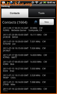 HamLog screenshot