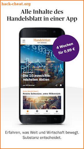 Handelsblatt - Nachrichten screenshot