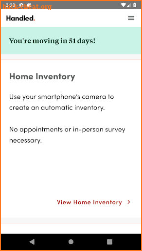 Handled - We Manage Your Move screenshot