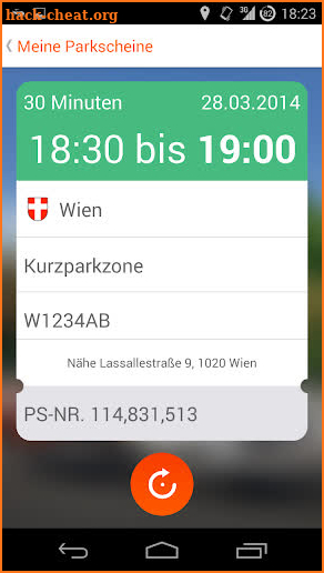 HANDY Parken screenshot