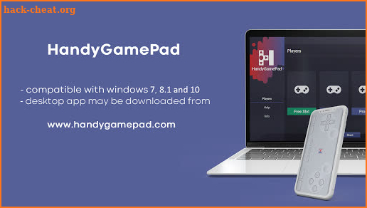 HandyGamePad PRO - mobile gamepad and joystick screenshot