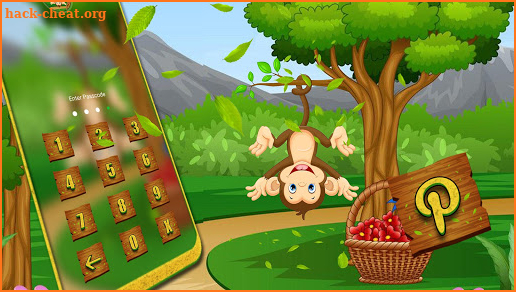 Hanging Monkey Tree Launcher Theme screenshot