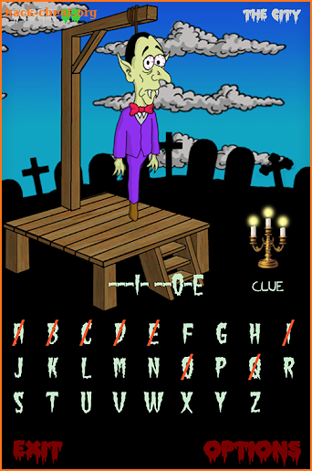 Hangman Halloween screenshot