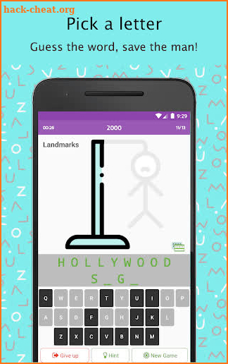 Hangman: Smart TVs, Phones screenshot