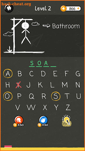 Hangman Words: 2 Player Games screenshot