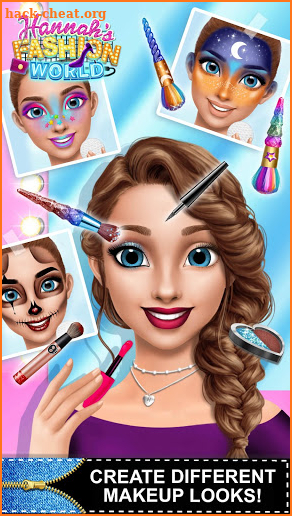 Hannah’s Fashion World - Dress Up Salon for Girls screenshot