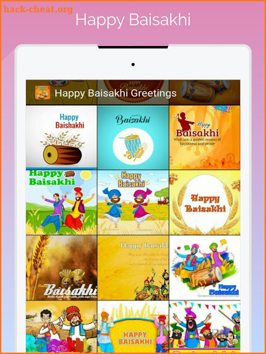 Happy Baisakhi Greetings screenshot