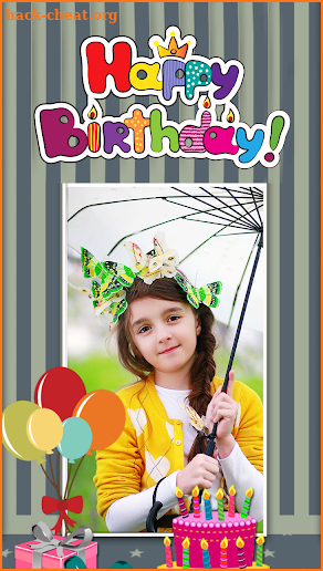 Happy Birthday PHOTO Frame Editor screenshot