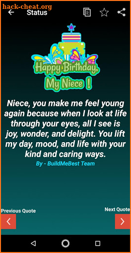 Happy Birthday Wishes for Niece, Quotes & Status screenshot