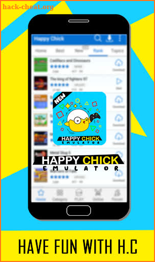 Happy chick emulator advices and tutorial screenshot