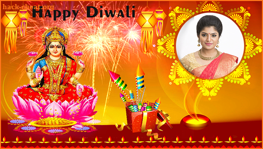 Happy Diwali Photo Frame screenshot