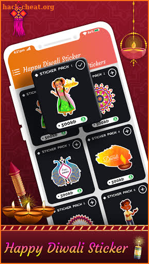 Happy Diwali Stickers For Whatsapp 2020 screenshot