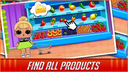 Happy Dolls: Surprise Eggs Supermarket screenshot