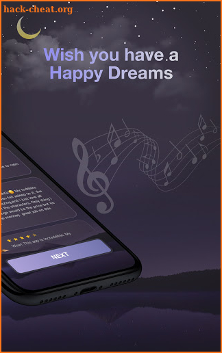 Happy Dreams: white noise, sleep sounds screenshot