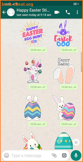 Happy Easter Stickers For Whatsapp screenshot