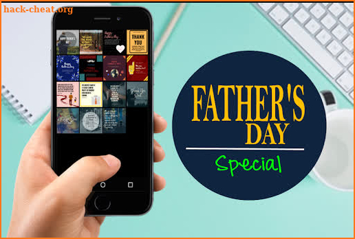 Happy Father's Day Card & Sticker screenshot