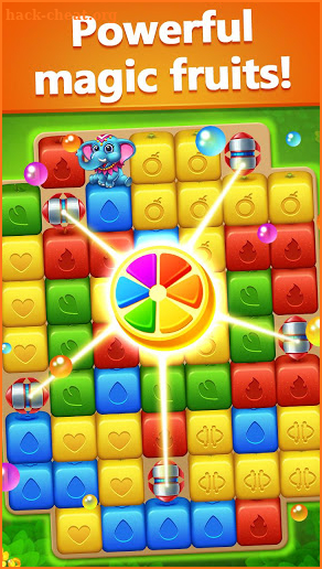 Happy Fruits Bomb - Cube Blast screenshot