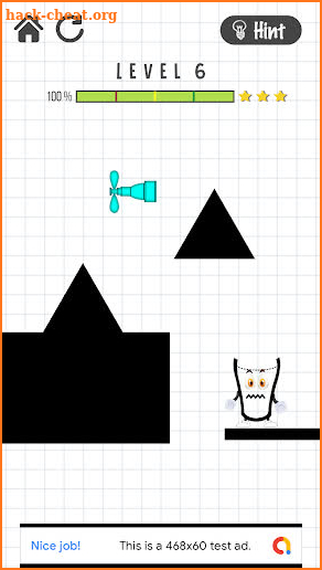 Happy Glass Draw Line Game screenshot