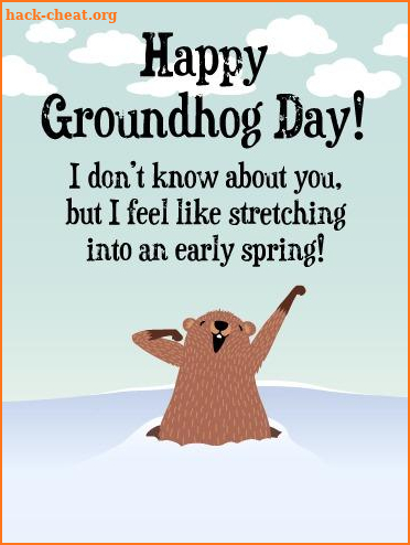 Happy Groundhog Day 2020 screenshot