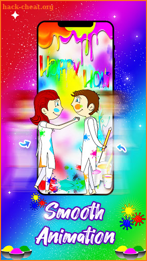 Happy Holi Live Wallpaper screenshot