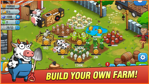 Happy Idle Farming - Animal's Family in Town screenshot