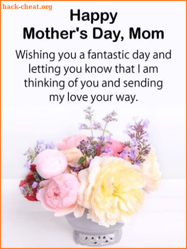 Happy mother day wishes screenshot