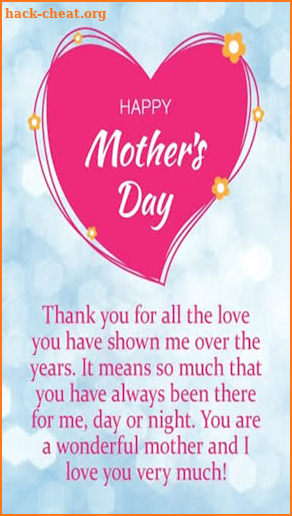 happy mother's day 2020 screenshot