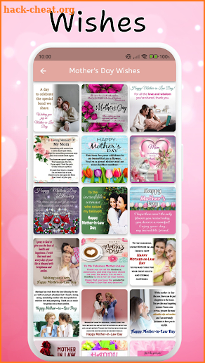 Happy Mother's Day Wishes screenshot
