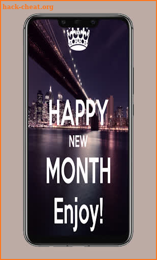 Happy new month quotes screenshot