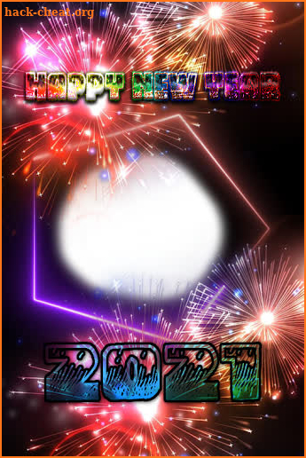 Happy New Year 2021 Photo Frames screenshot