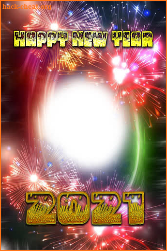 Happy New Year 2021 Photo Frames screenshot