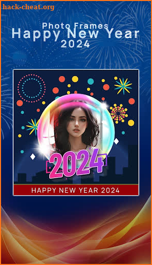 Happy New Year 2024 PhotoFrame screenshot