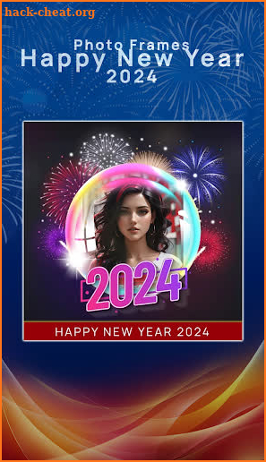 Happy New Year 2024 PhotoFrame screenshot