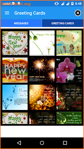 Happy New Year Greetings screenshot