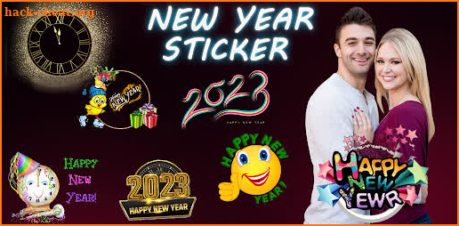 Happy New Year Photo Editor screenshot