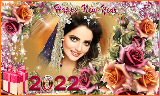 Happy new year photo frame 2022 screenshot