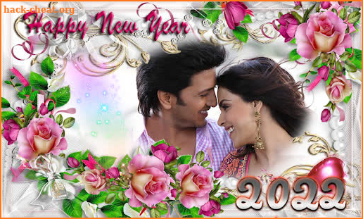 Happy new year photo frame 2022 screenshot