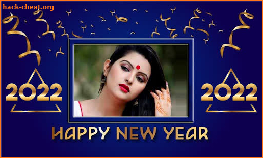 Happy New year photo frame 2022 screenshot