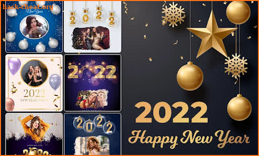 Happy New Year Photo Frame screenshot