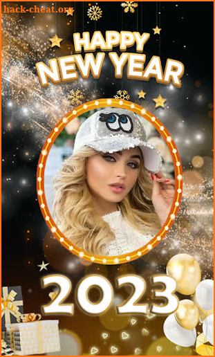 Happy New Year Photo Frame screenshot