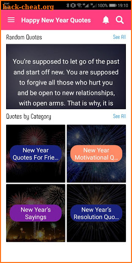 Happy New Year Quotes 2021 screenshot