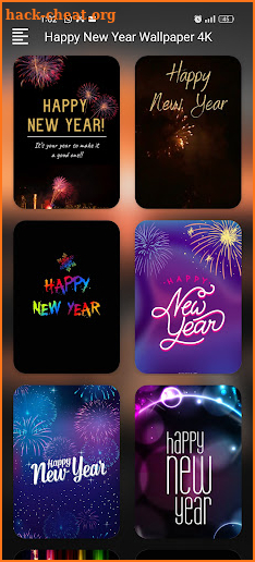 Happy New Year Wallpaper 4K screenshot