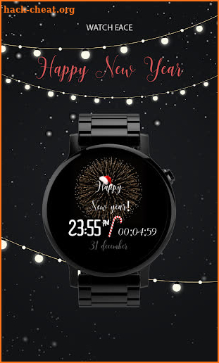 Happy New Year Watch Face screenshot