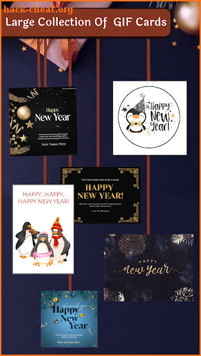 Happy NewYear GIF & Stickers screenshot