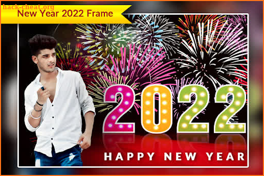 Happy NewYear Photo Frame 2022 screenshot