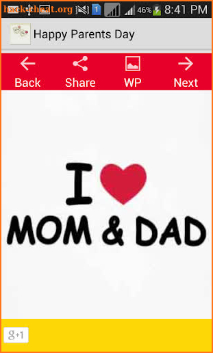 Happy Parents Day Greetings screenshot